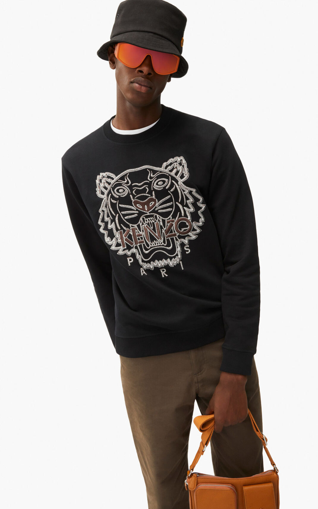 Kenzo Tiger Sweatshirt Herr | 42891-GUFH